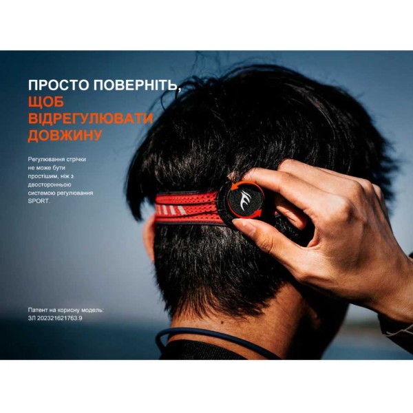 Фото - Фонарь налобный Fenix HL18RT20BL